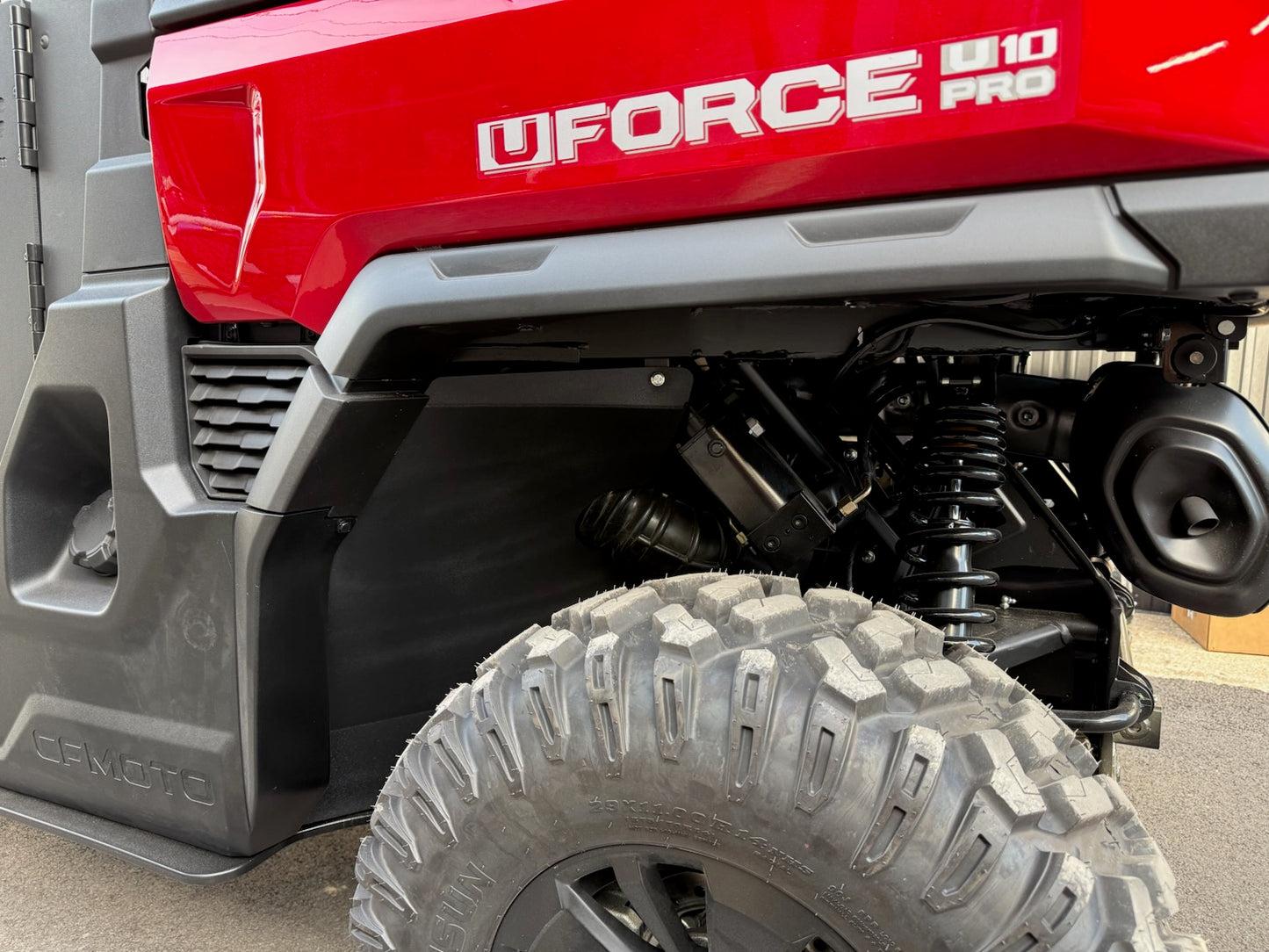 PRE-ORDER - TEAM MSC - CFMOTO U10 PRO - DRIVERS REAR INNER FENDER