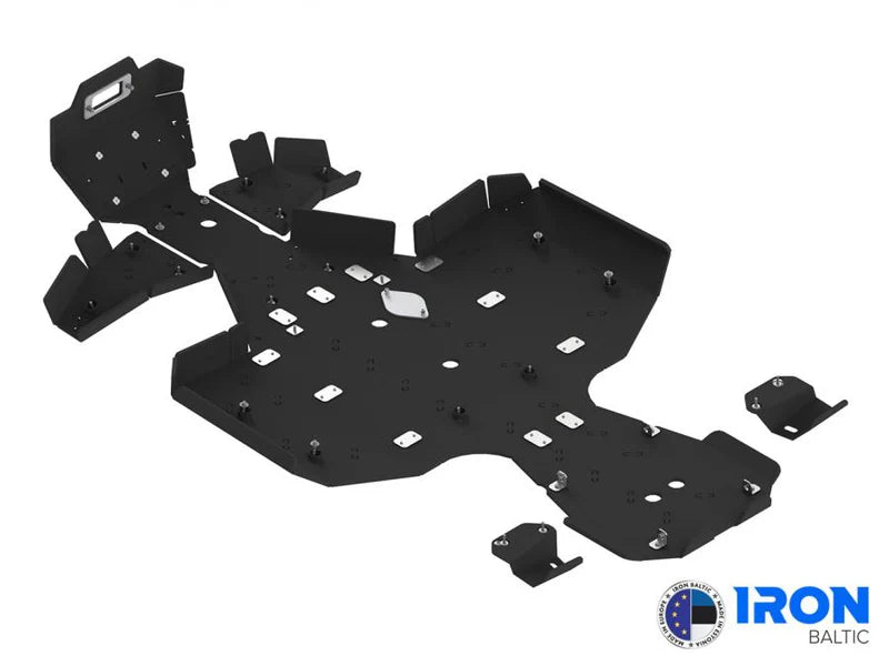 IRON BALTIC - Skid plate full set (HDPE plastic) CFMOTO CFORCE G3 800/1000 Touring (2024+)