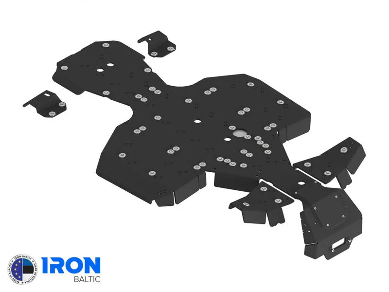 IRON BALTIC - Skid plate full set (HDPE plastic) CFMOTO CFORCE G3 800/1000 Touring (2024+)