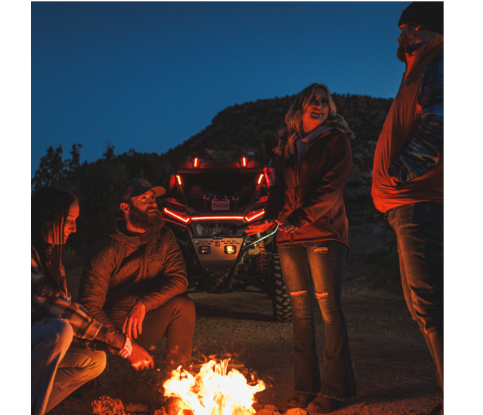 Ravek - Rear Bumper - Plug & Play Reverse LED Lighting - Polaris - RZR