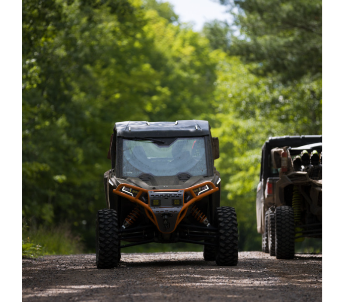 Ravek - Rear Bumper - Plug & Play Reverse LED Lighting - Polaris - RZR