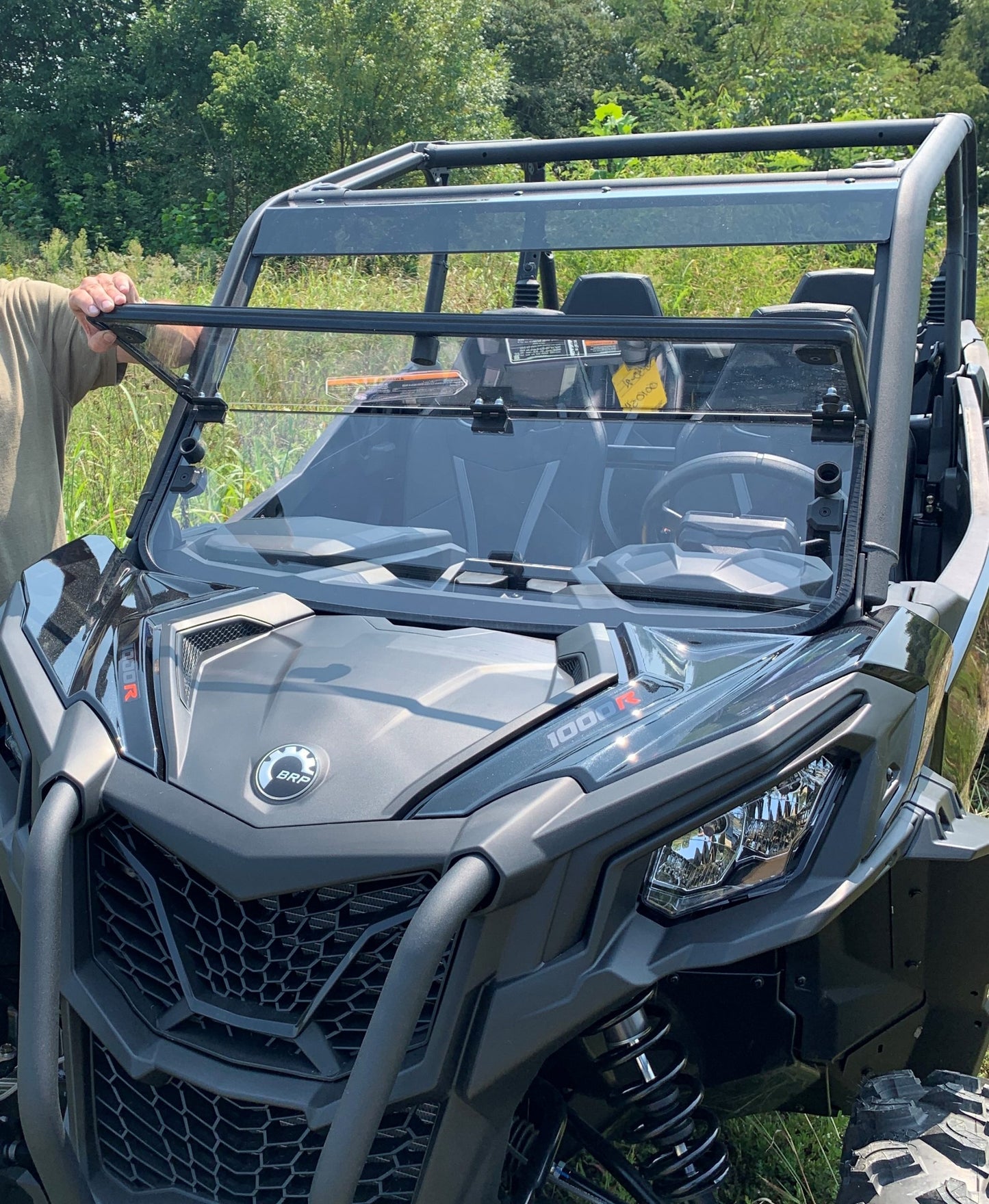 Team MSC - Can-Am Maverick Trail & Sport / Commander / MAX Fold Down Windshield