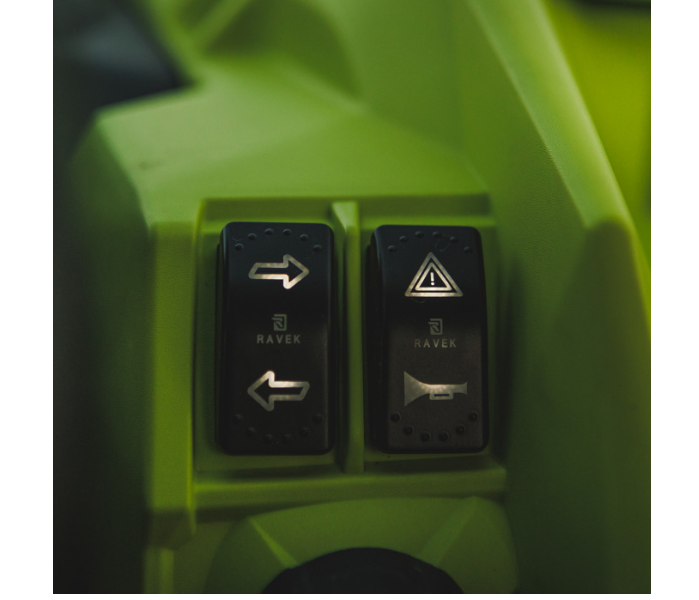 Ravek - Turn Signal Kit - Amber - White Running Lights - RZR XP - Polaris