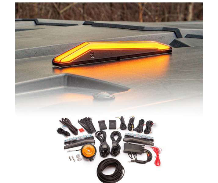 Ravek - Turn Signal Kit - Amber - White Running Lights - Ranger - Polaris