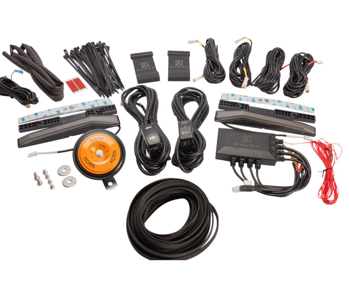 Ravek - Turn Signal Kit - Amber - White Running Lights - Ranger - Polaris