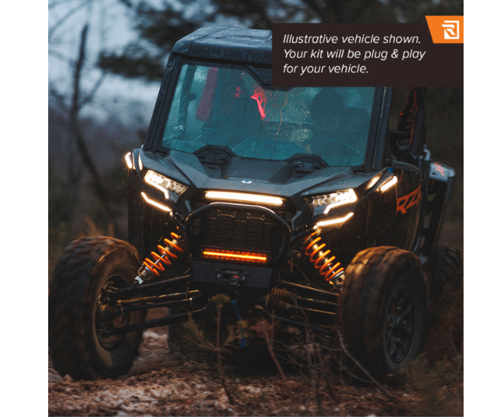 Ravek - Apex Lights™ - Running - White - RZR XP - Polaris