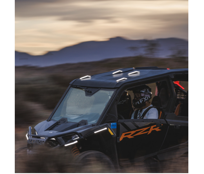 Ravek - Apex Lights™ - Running - White - RZR - Polaris