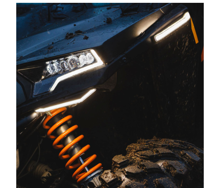 Ravek - Apex Lights™ - Running - White - RZR - Polaris