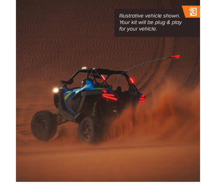 Ravek - Running/Brake Light - Red - RZR Pro R - Polaris