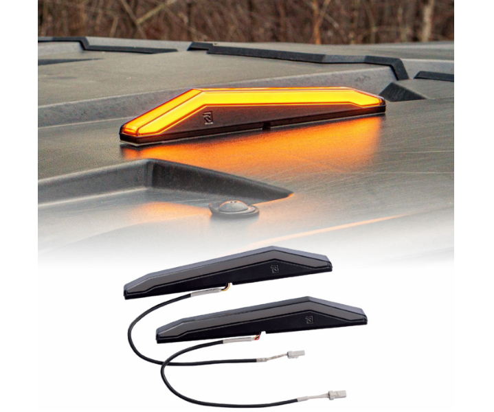 Ravek - Apex Lights™ - Running - Amber - RZR Turbo R - Polaris