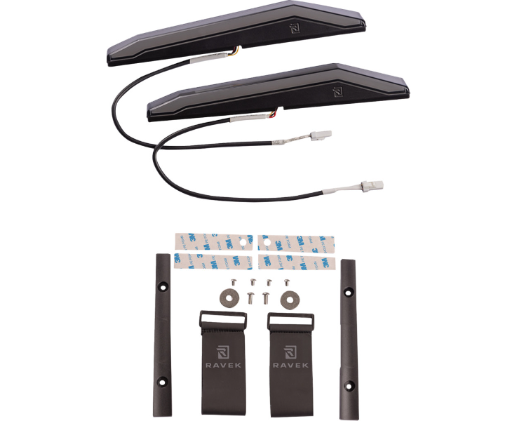 Ravek - Apex Lights™ - Running - White - Teryx - Kawasaki