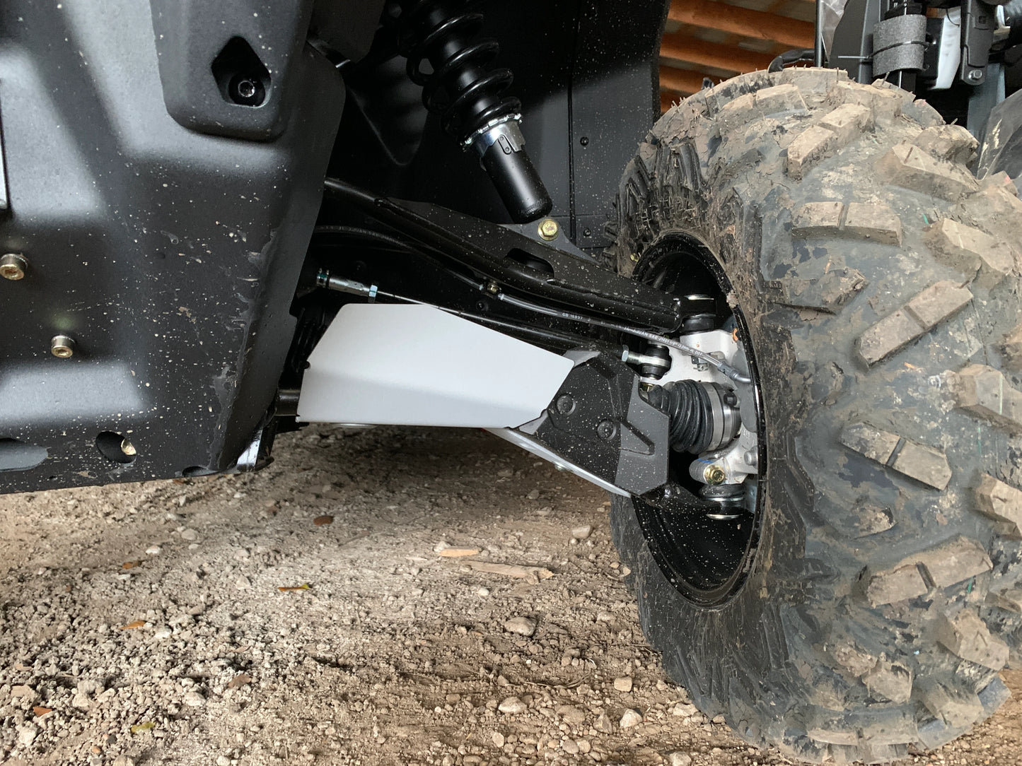 Rival - Can-Am Defender HD5 / HD7 / HD8 / HD9 / HD10 Curved Alloy Front A Arm Guards