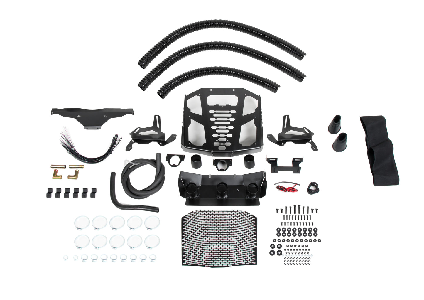 Rival -CF Moto C Force 800XC/1000 Radiator Relocation Kit With Snorkel