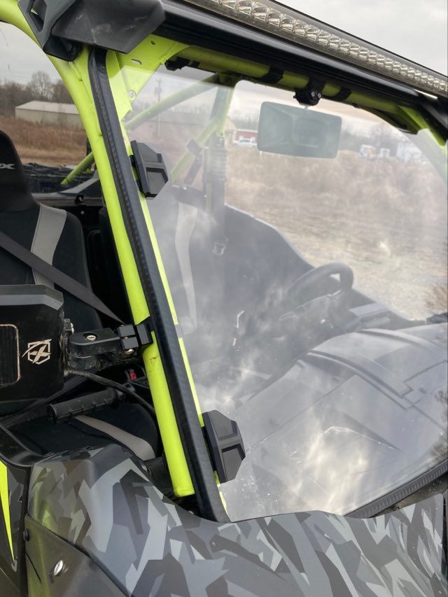 Team MSC - Kawasaki Teryx KRX 1000 Windshield •Fits 2020-Up