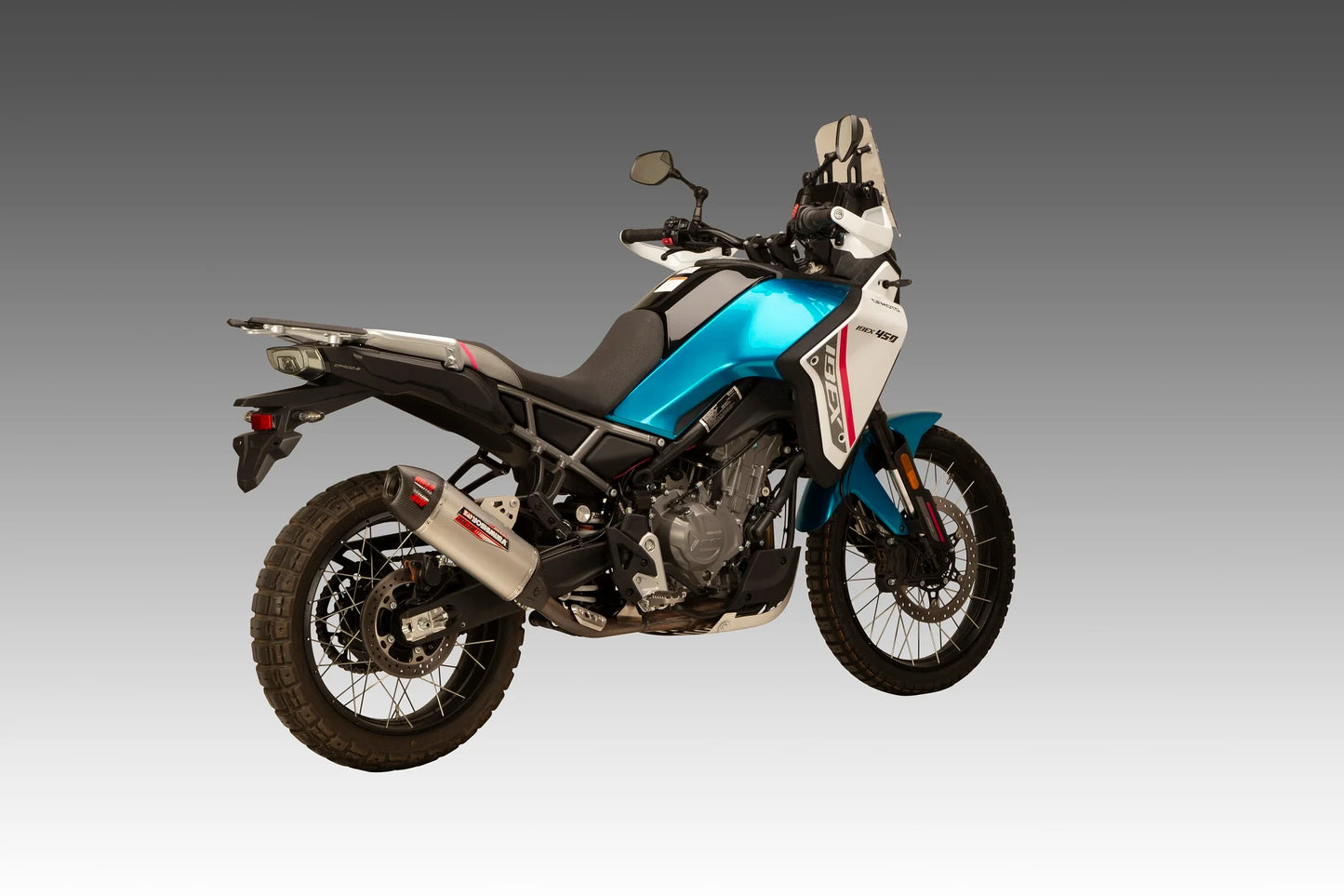 Yoshimura - IBEX / MT 450 2025 RS-12 ADV Stainless Slip-On Exhaust w/ Stainless Muffler