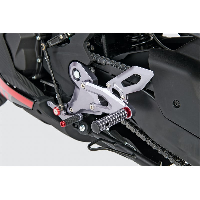 CFMOTO - 450SS SILVER REARSETS