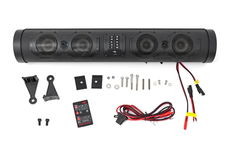 Rough Country - RESON8 Bluetooth LED Soundbar - 8 Speaker | IP66 Waterproof | UTV/ATV
