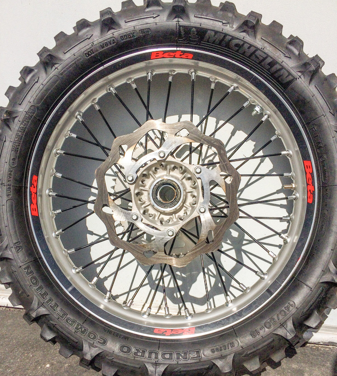 Beta - Beta Rim Decal Set, Red