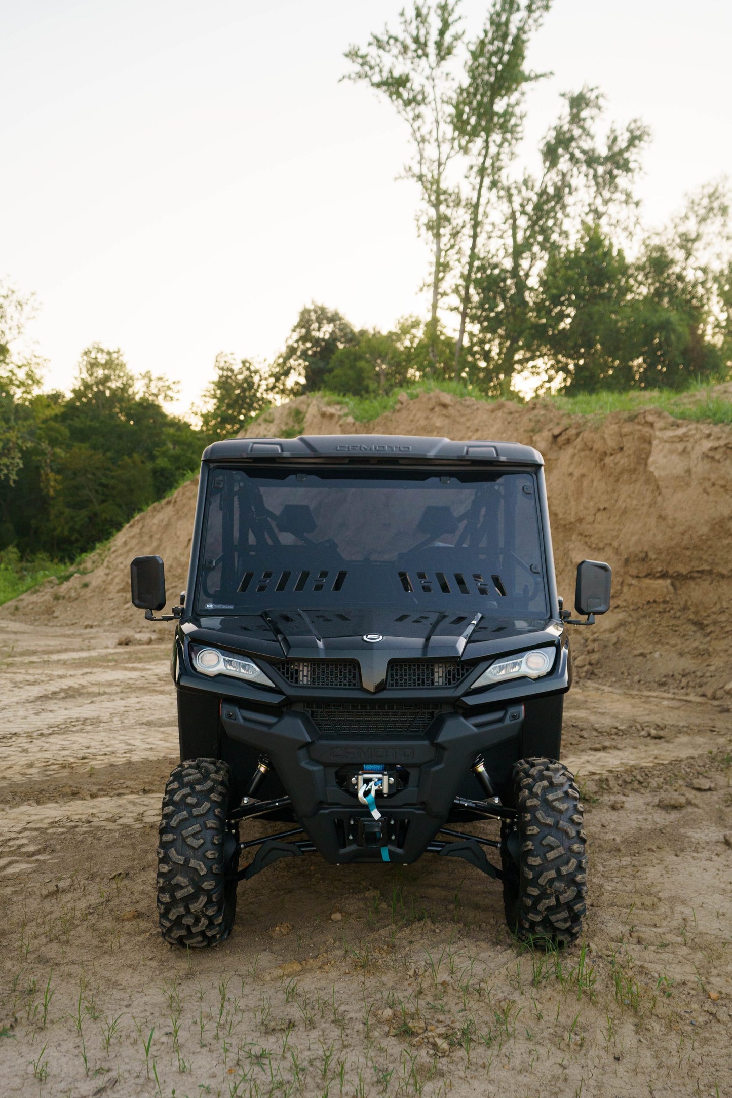 Team MSC - UForce 1000 Premium Windshield - Vented