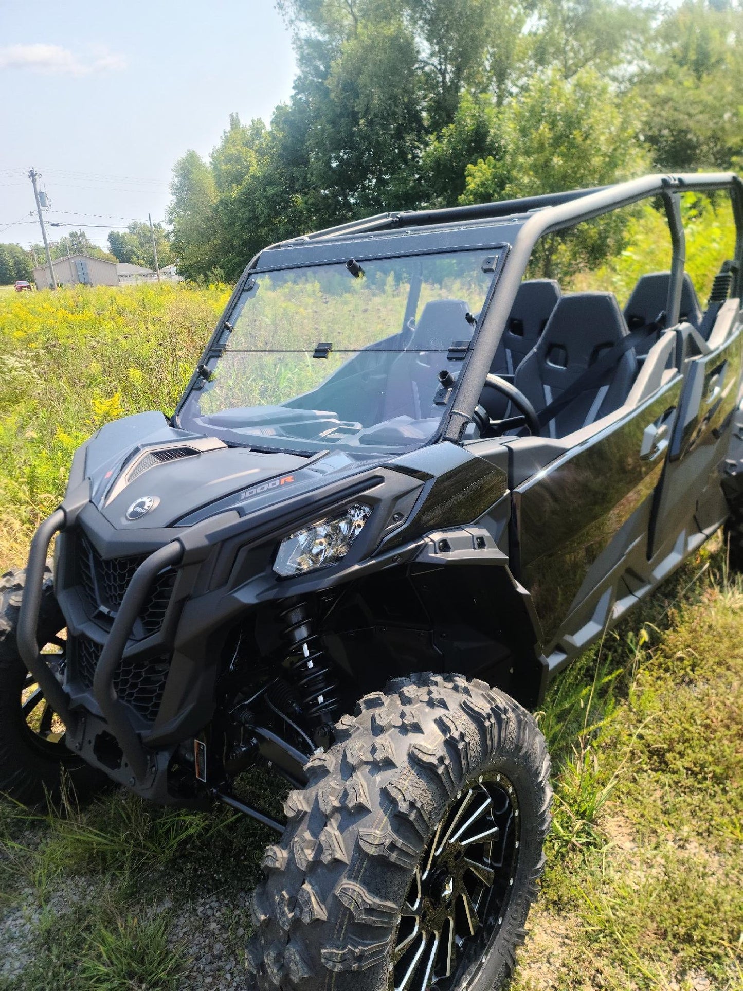 Team MSC - Can-Am Maverick Trail & Sport / Commander / MAX Fold Down Windshield