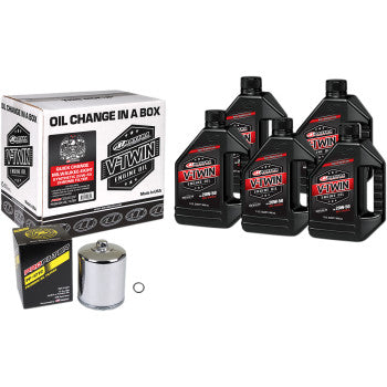MAXIMA | H-D MILWAUKEE-8 SYNTHETIC 20W-50 OIL CHANGE KIT