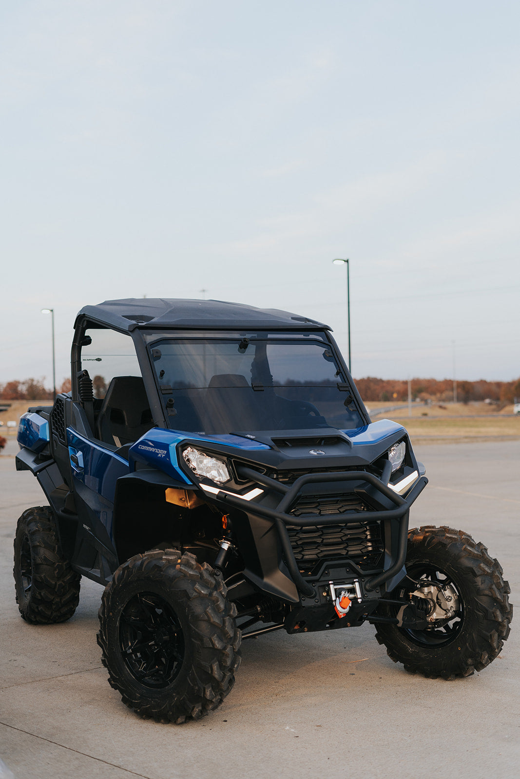 Team MSC - Can-Am Maverick Trail & Sport / Commander / MAX Fold Down Windshield