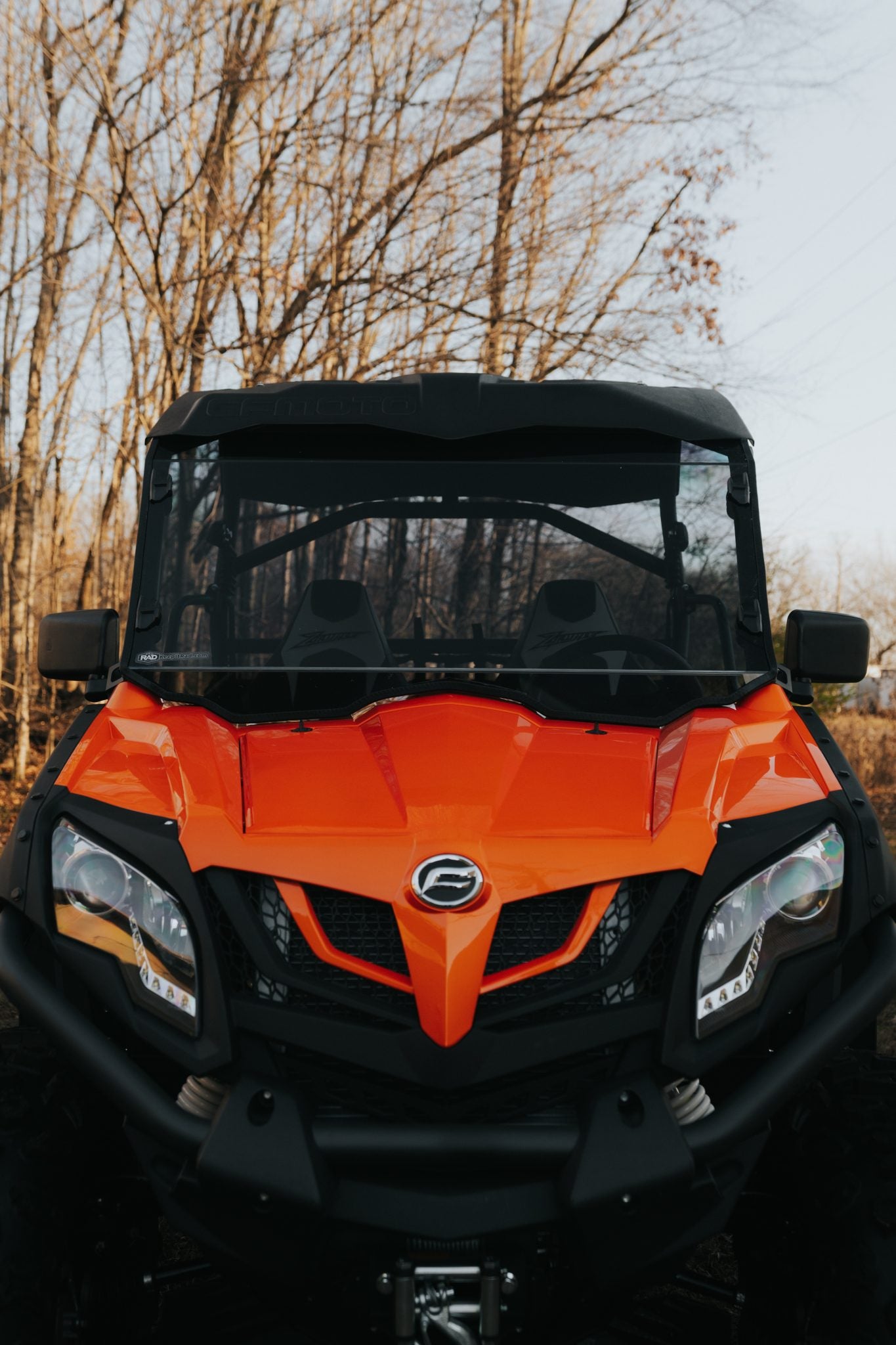 TEAM MSC | ZFORCE 500/800/1000 PREMIUM WINDSHIELD - SOLID