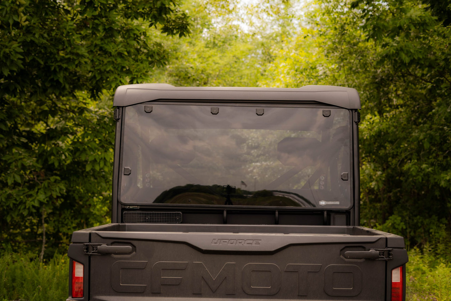 Team MSC - UForce 600 Premium Rear Windshield - Solid