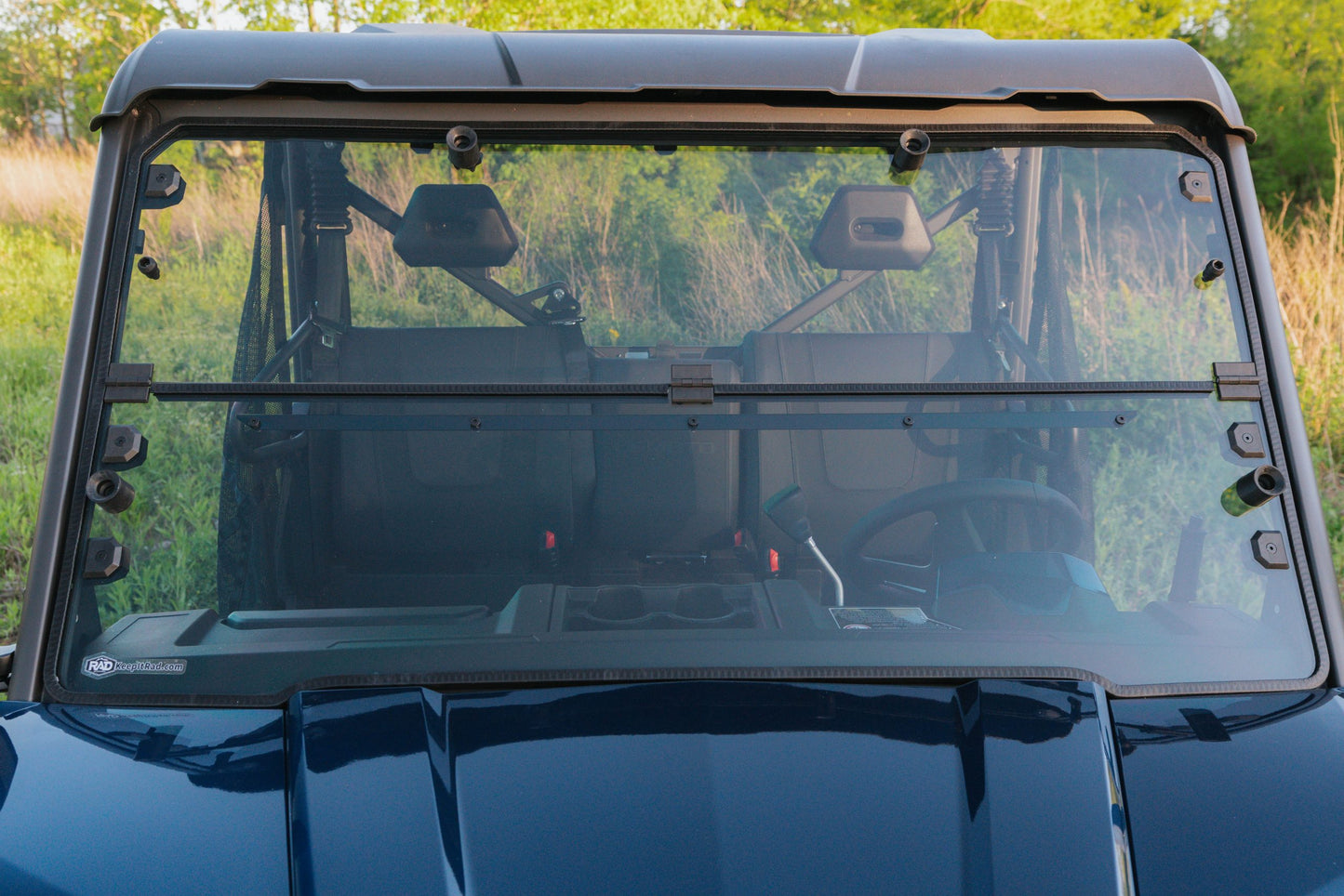 Team MSC - UForce 1000 Premium Fold - Down Windshield