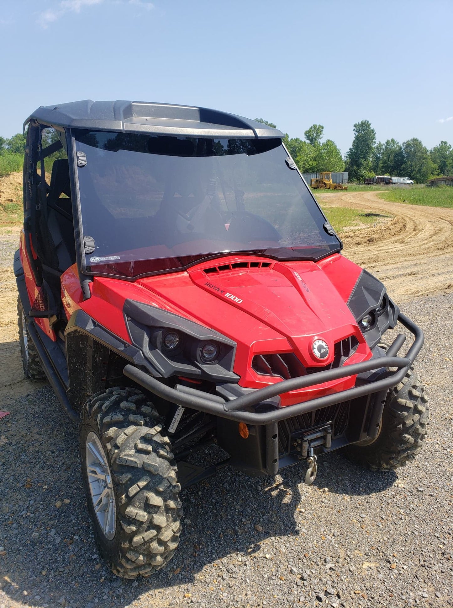 Team MSC - Can-Am Commander 800/1000 Windshield