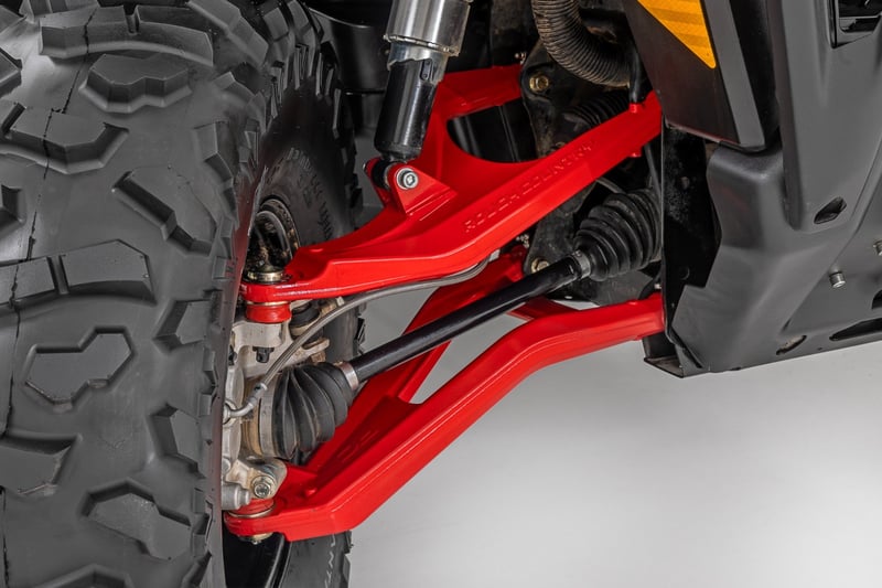 Rough Country - Aluminum Control Arms - High Clearance w/ 2" Forward Offset | Can-Am Defender HD 5/HD 8/HD 9/HD 10