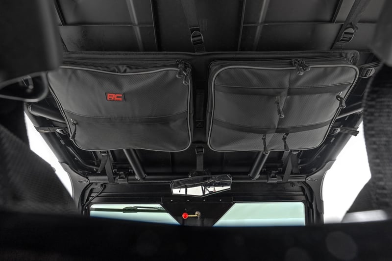 Rough Country - Overhead Roof Storage Bag - Polaris RZR / Can-Am Defender