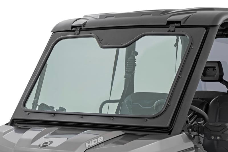 Rough Country - Electric Tilt Windshield - Glass | Can-Am Defender HD 8/HD 9/HD 10