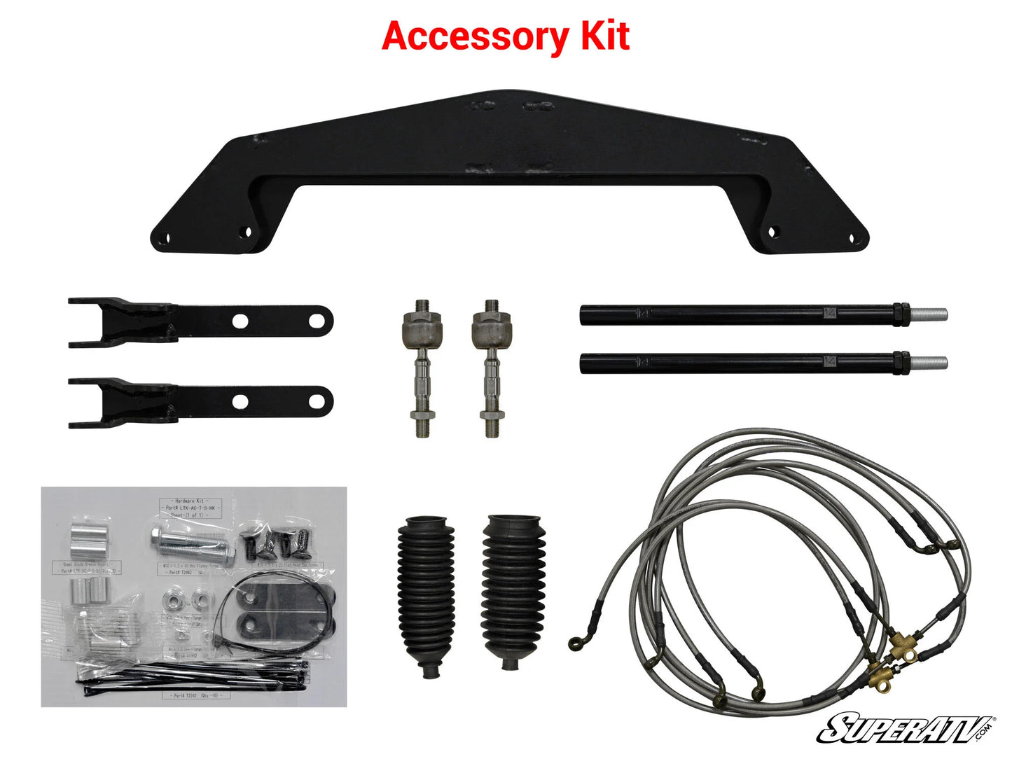 SuperATV - Arctic Cat Wildcat Trail 5" Long Travel Kit