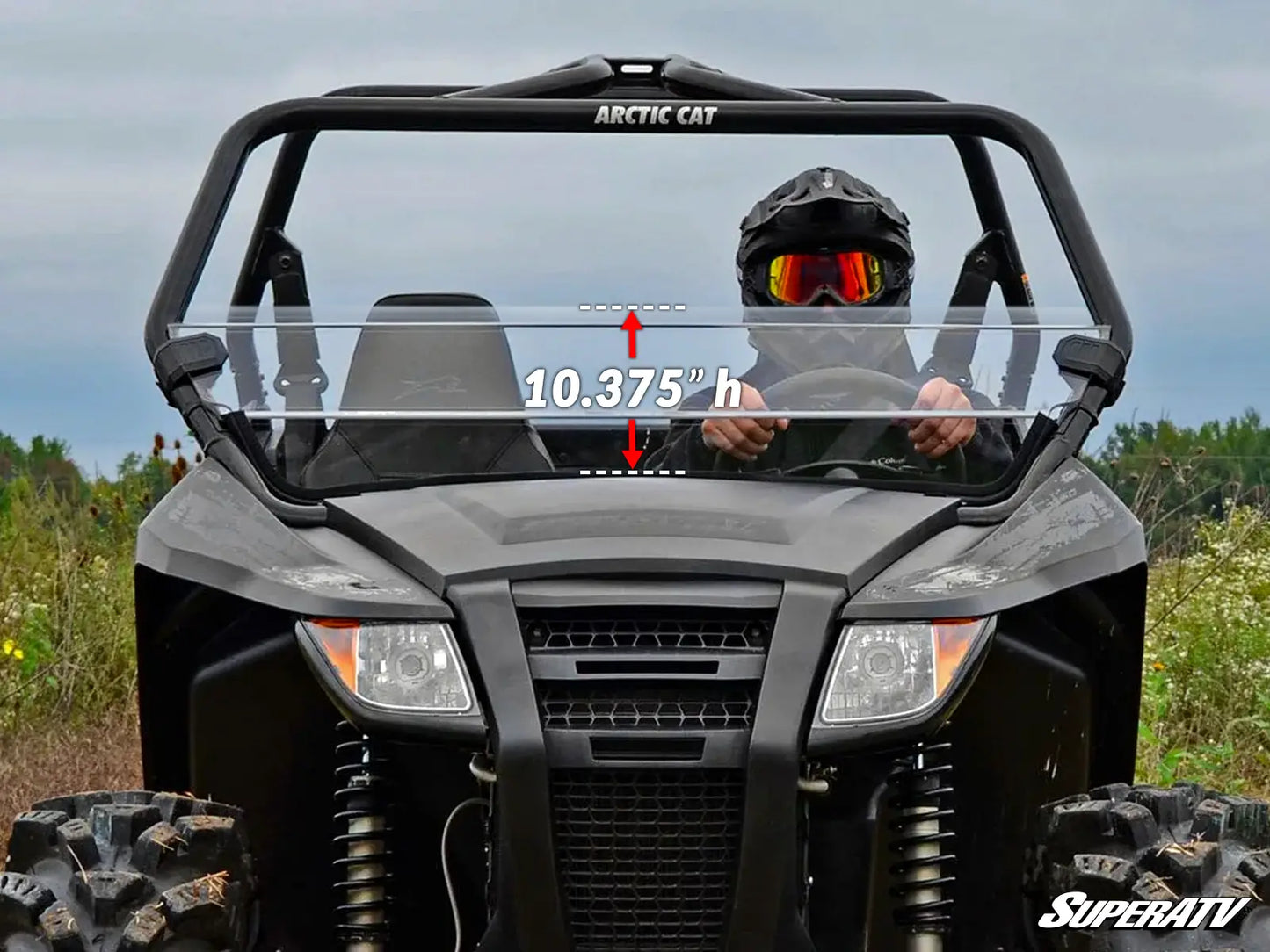 ARCTIC CAT WILDCAT TRAIL HALF WINDSHIELD