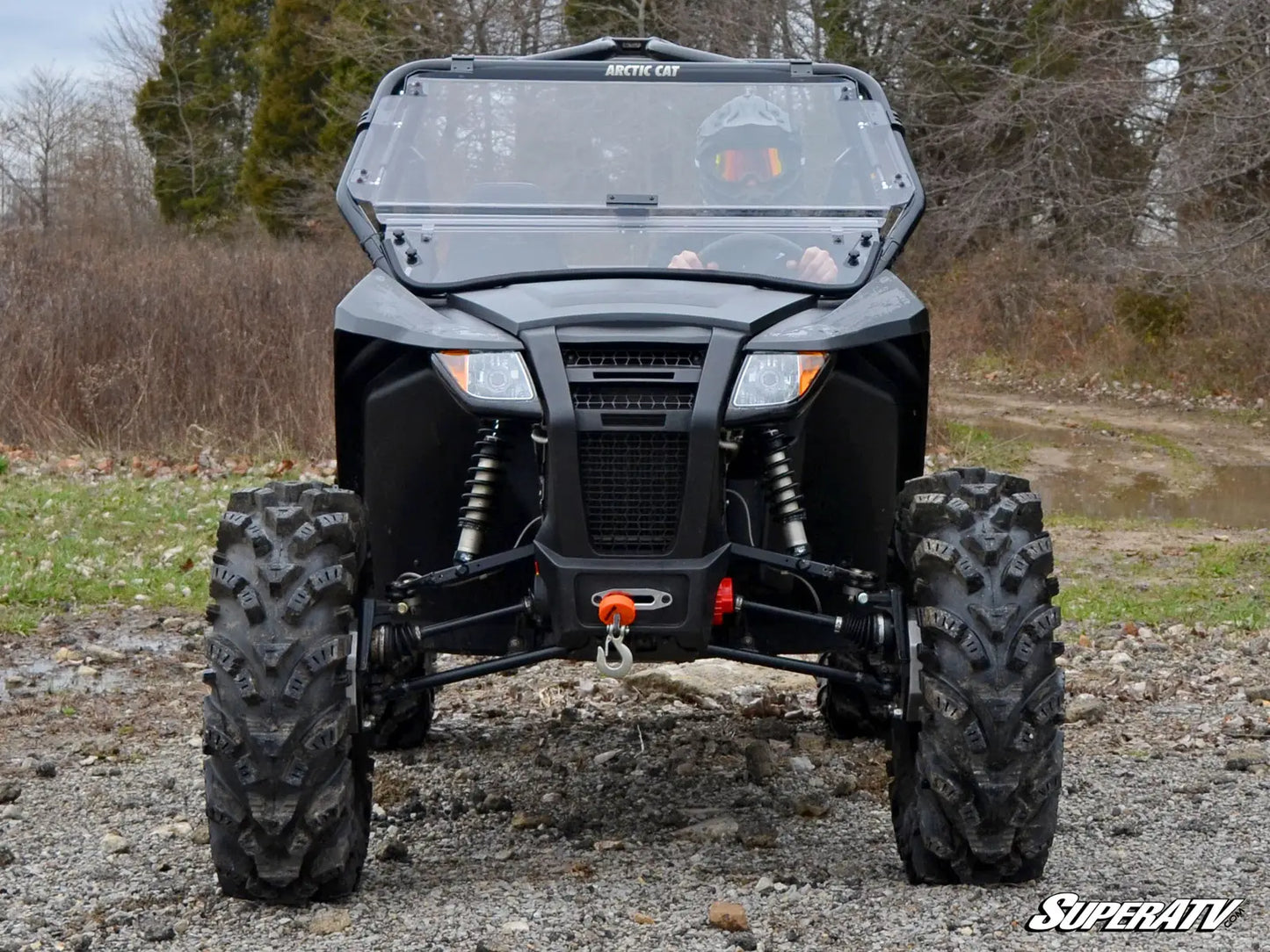 SuperATV - Arctic Cat Wildcat Trail Flip Windshield