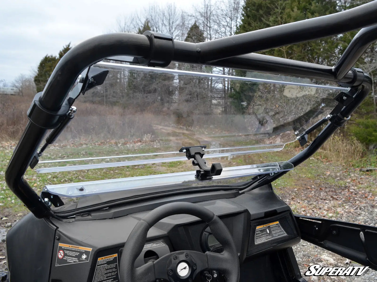 SuperATV - Arctic Cat Wildcat Trail Flip Windshield