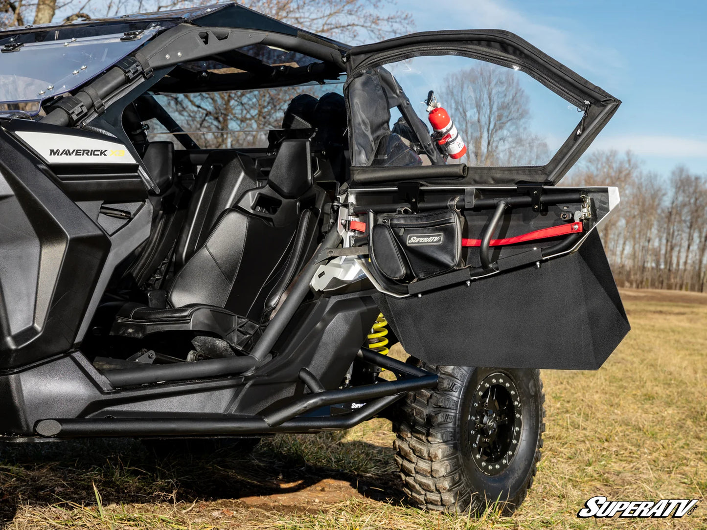 SuperATV - Can-Am Maverick X3 Primal Soft Cab Enclosure Upper Doors