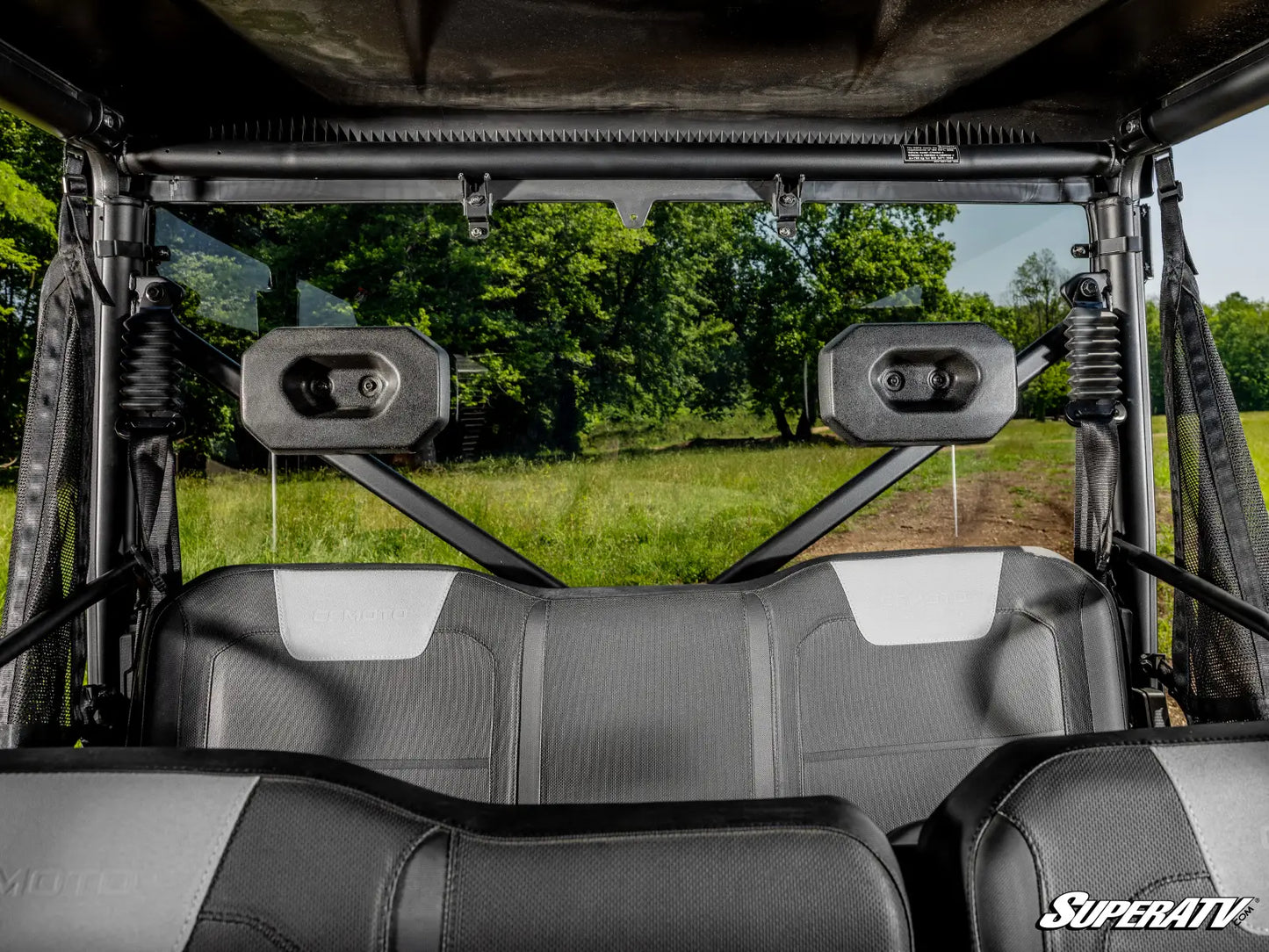 SuperATV - CFMOTO UForce 800 Rear Windshield