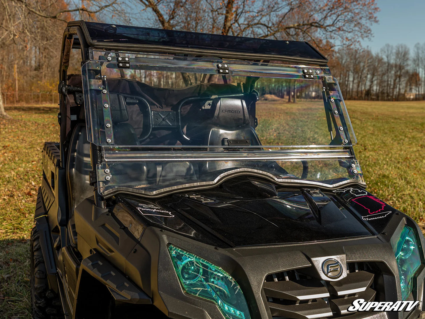 SUPER ATV | UFORCE 500/800 FLIP WINDSHIELD