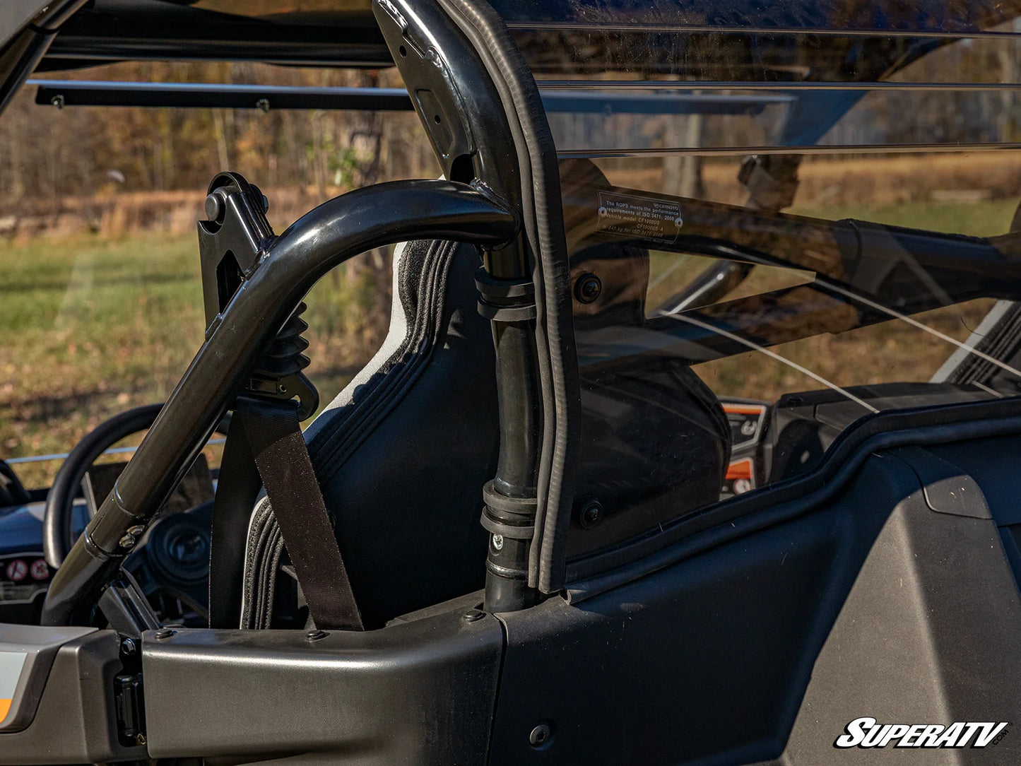 SuperATV - CFMOTO ZForce 950 Rear Windshield