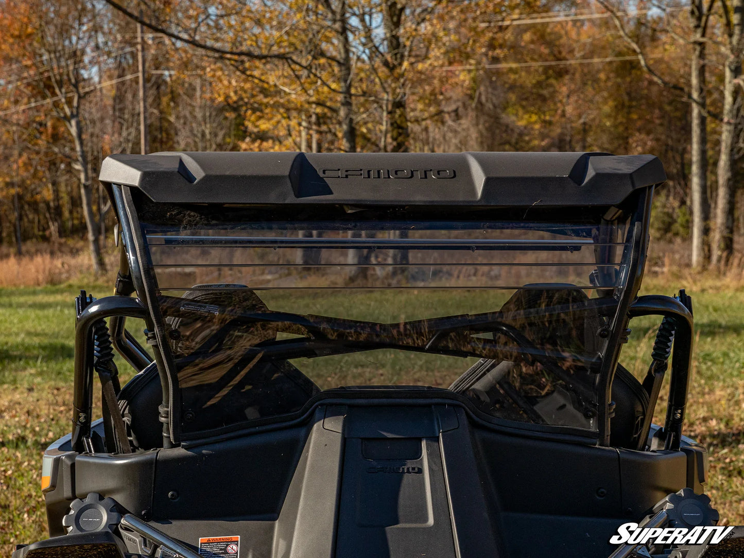 SuperATV - CFMOTO ZForce 950 Rear Windshield