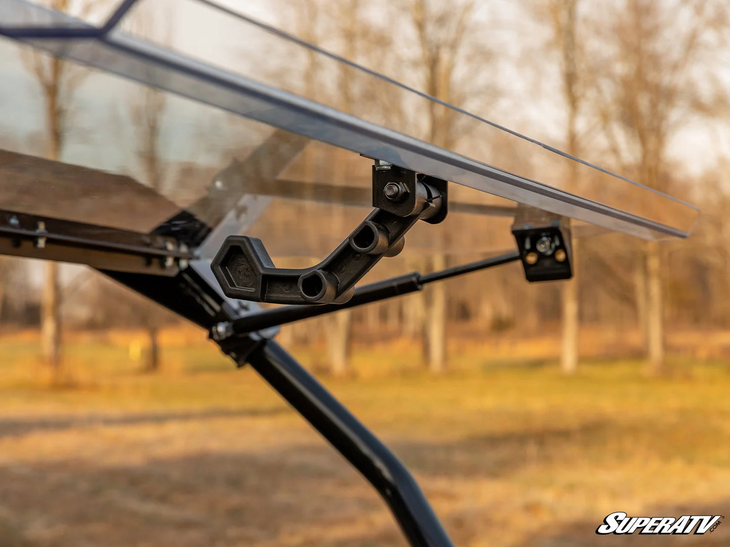 SuperATV - CFMOTO ZForce 950 Scratch Resistant Flip Windshield