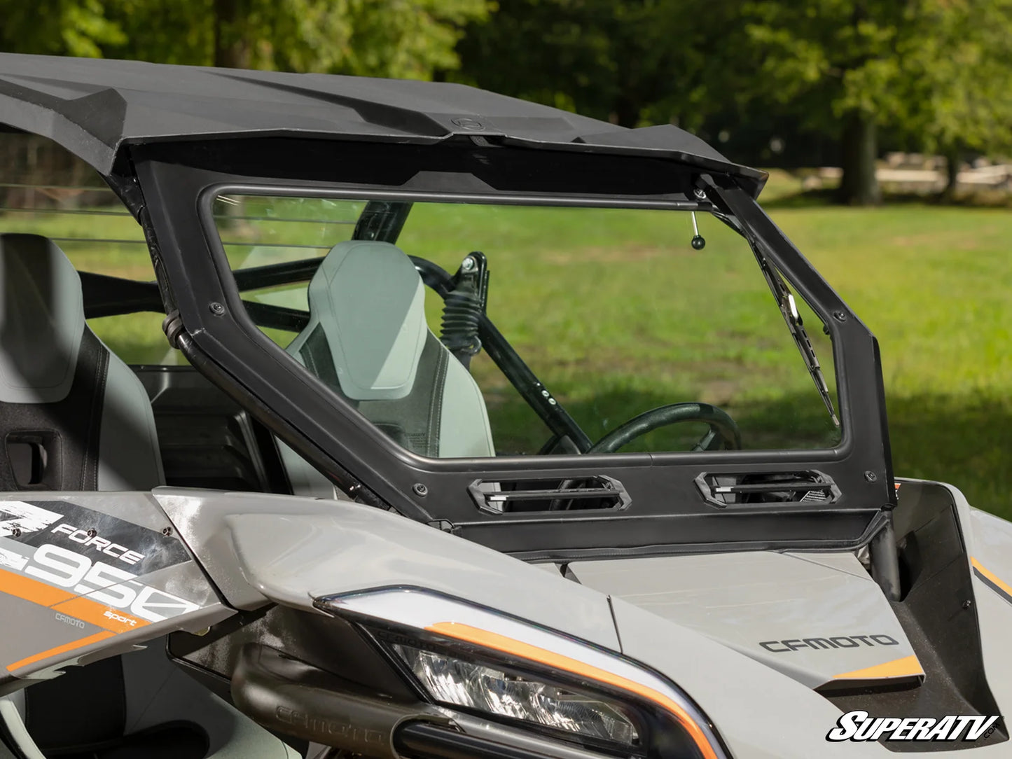 SuperATV - CFMOTO ZForce 950 Glass Windshield