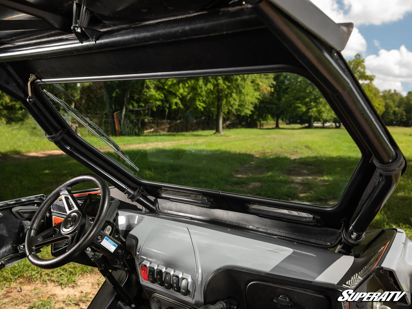 SuperATV - CFMOTO ZForce 950 Glass Windshield