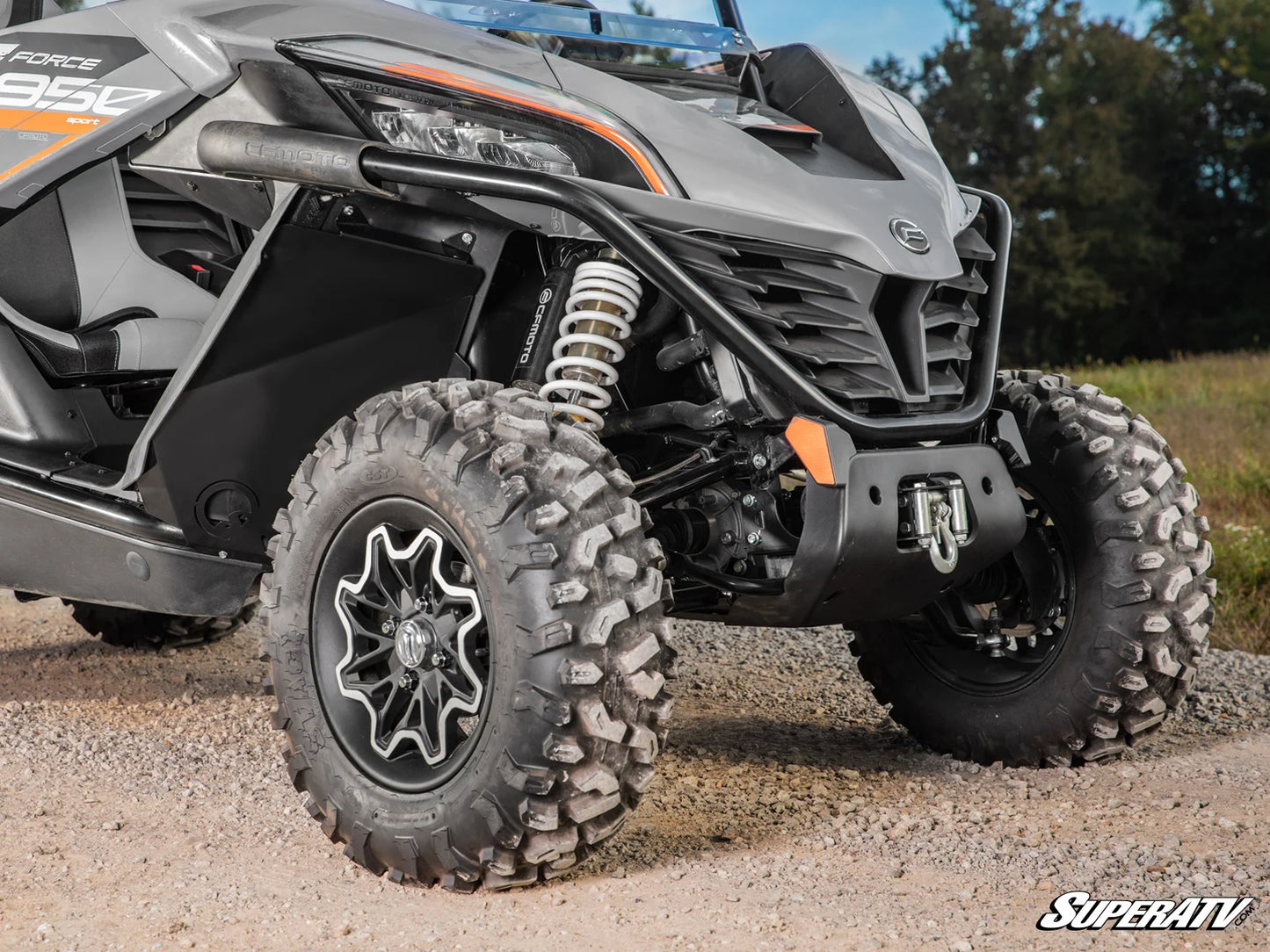 SuperATV - CFMOTO ZForce 950 Inner Fender Guards - Black