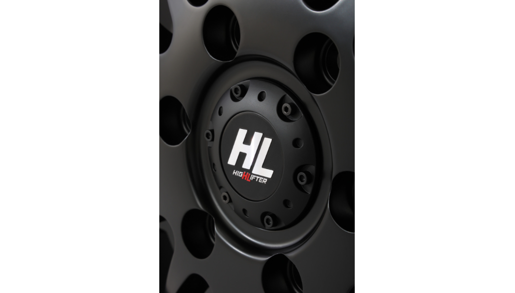 HIGH LIFTER - HL24 Beadlock Wheel - Black - 15x7 - 5/4.5 - 5+2 (+38 mm)