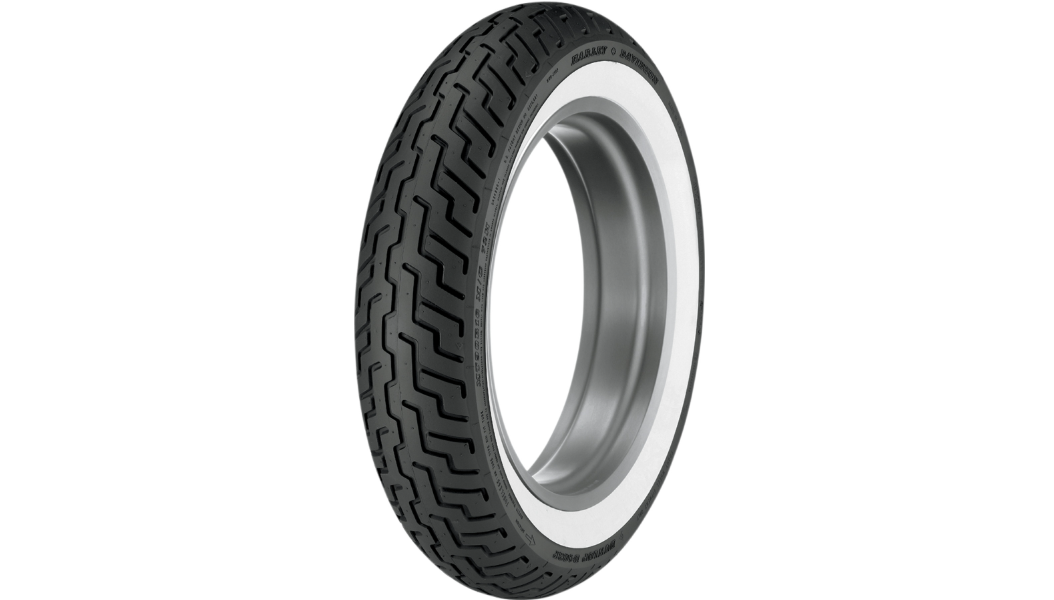Dunlop - Tire - D402 - Front - MT90-16 - Wide Whitewall - 72H