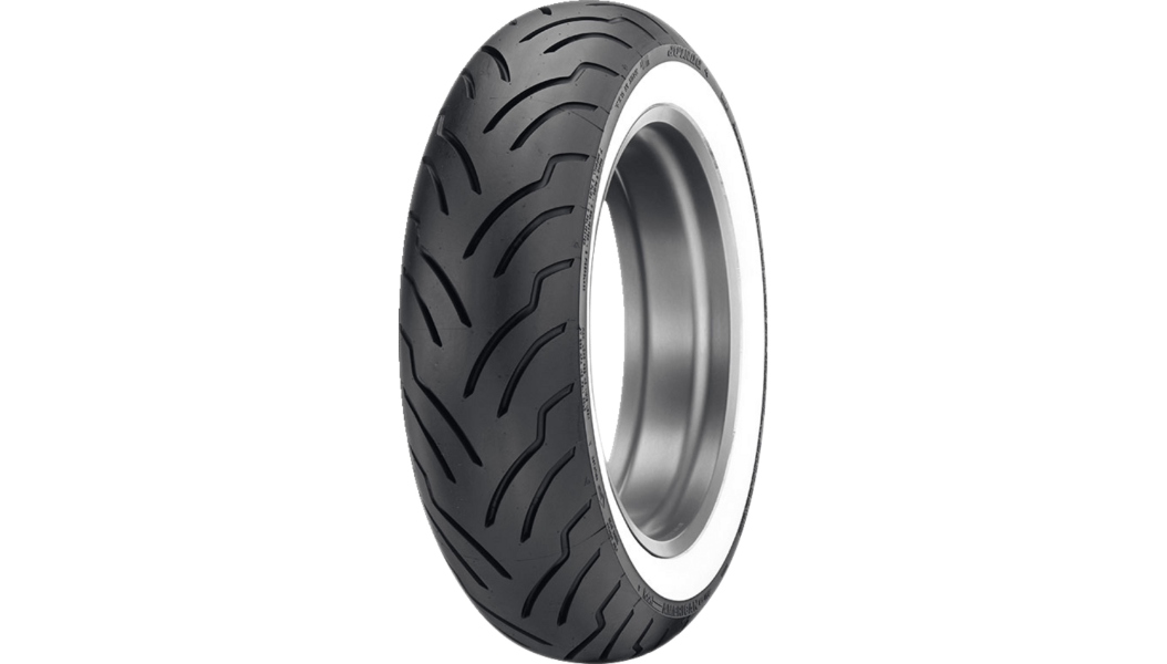 Dunlop - Tire - American Elite - Rear - MT90B16 - Wide Whitewall - 74H