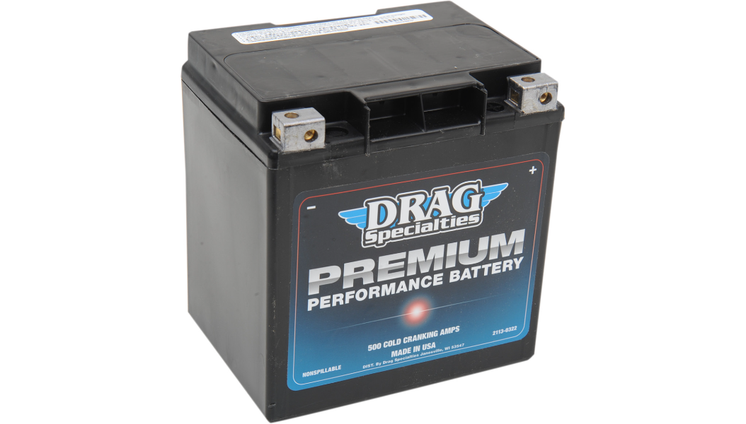 Drag Specialties - Premium Performance Battery - Touring
